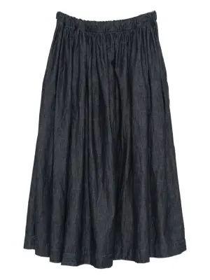 Миди-юбка на завязках