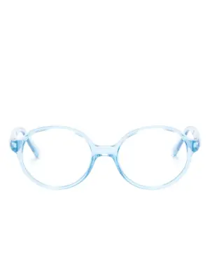 Очки в круглой оправе