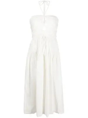 Ella halterneck midi dress