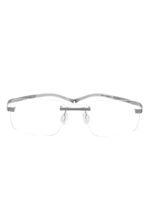 Очки в безободковой оправе