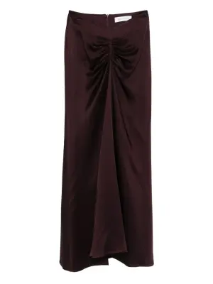 Длинная юбка Elis с драпировкой