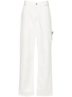 Широкие джинсы LIsa средней посадки