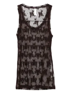 Топ с цветочной вышивкой