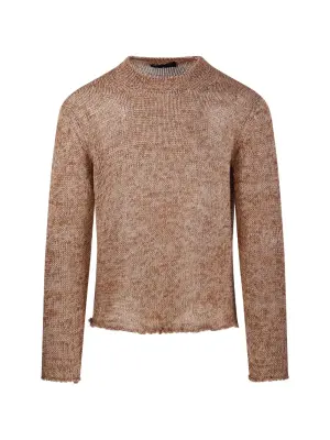 Свитер с волнистым краем