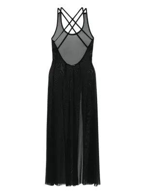 сетчатое платье