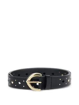 Ремень с заклепками