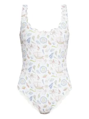 Купальник Palm Springs с фестонами