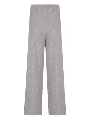 Вязаные брюки с боковыми карманами