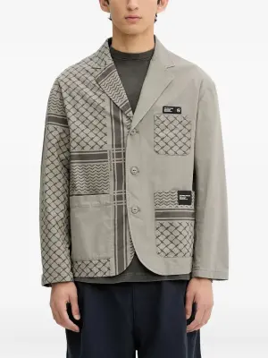 пиджак Shemagh в технике пэчворк