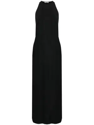 Платье макси без рукавов