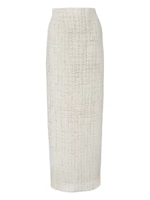 Декорированная твидовая юбка