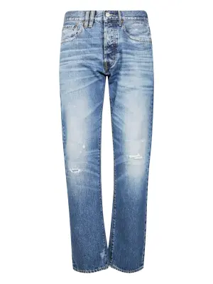 Джинсы в стиле 90-х