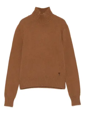 свитер с высоким воротником