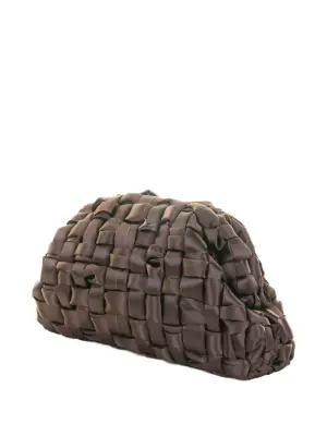 Плетёный клатч