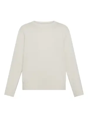 Свитер с эффектом потертостей