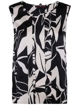 Блузка с цветочным принтом