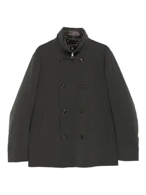 Двубортная куртка на молнии