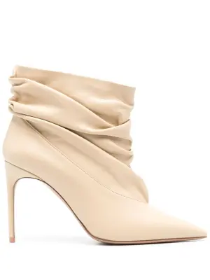 Ботильоны Francesca 100 из коллаборации с Malone Souliers
