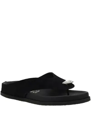 Шлепанцы с кристаллами Swaroski®