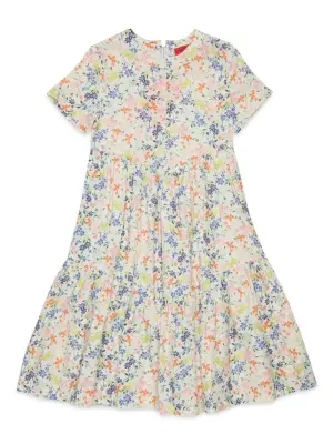 Платье с цветочным принтом