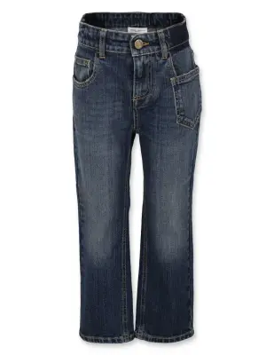 Узкие джинсы с карманами