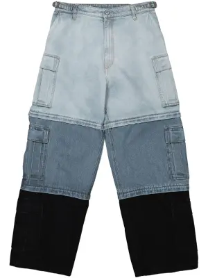 Деконструированные брюки карго Triple