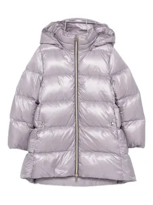 Пуховик с капюшоном