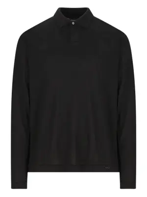 Поло с длинными рукавами