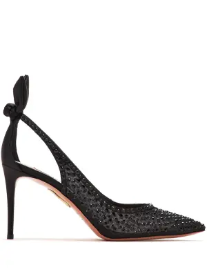 Туфли с кристаллами