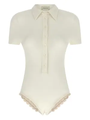 Боди в технике кроше