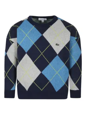 джемпер с вышитым логотипом