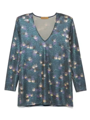 Топ с принтом