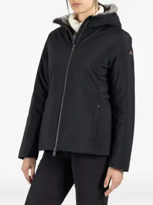 Пуховик с подкладкой из овчины