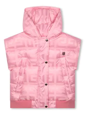 Дутый жилет с логотипом 4G