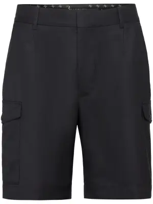 Шорты карго строгого кроя