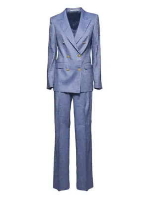Костюм узкого кроя