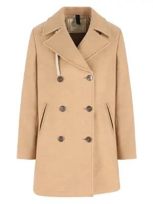 Двубортное пальто