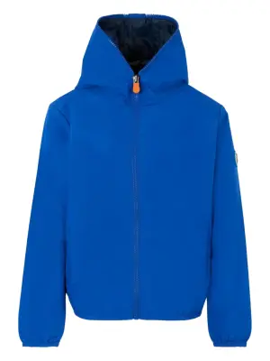 Пуховик на молнии с капюшоном