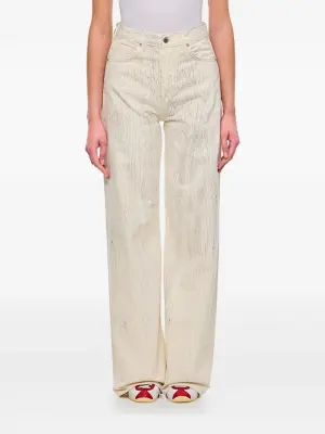 джинсы с эффектом кракле