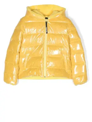 Глянцевый пуховик