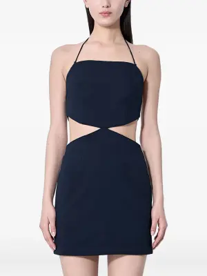 Коктейльное платье мини с квадратным вырезом