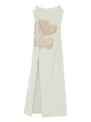 Декорированное платье макси