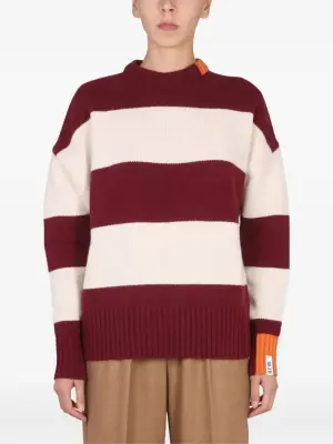 полосатый джемпер