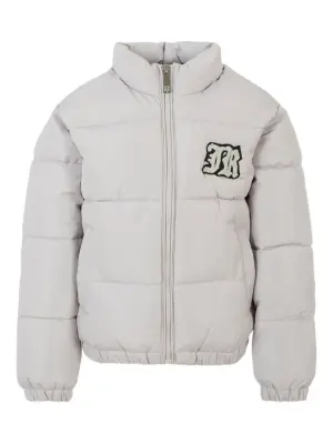 куртка с нашивкой-логотипом