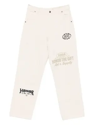 Брюки с логотипом