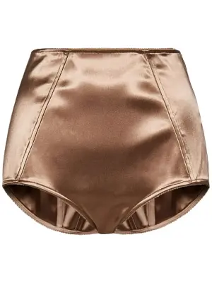 Атласные шорты