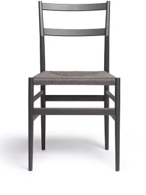 Whipstich walnut chair