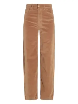 Джинсы из вельвета с нашивкой-логотипом