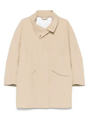 Пальто с воротником-стойкой