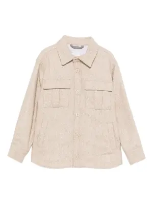 рубашка с узором в елочку